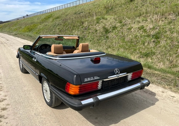 Mercedes-Benz SL cena 112000 przebieg: 318010, rok produkcji 1987 z Wrocław małe 121